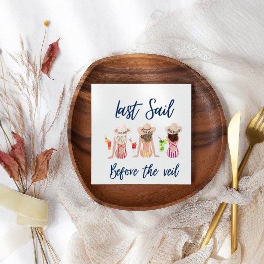 Laatst op de tribune voor de Veil Bachelorette Par Servet