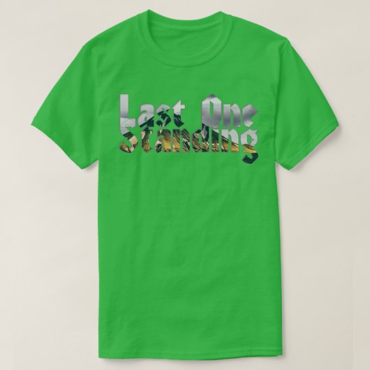 Laatst op één t-shirt (Design voorkant)