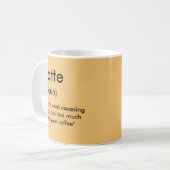 Laatst - te veel betaald voor je koffie koffiemok (Voorkant links)