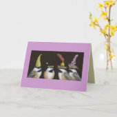 Laatst te weten op Big Pet Night-kaart Kaart (Gele Bloem)