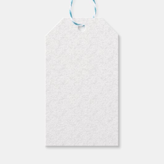 Laatste aangepaste tekst logo cadeau Labels Cadeaulabel (Voorkant)