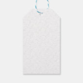 Laatste aangepaste tekst logo cadeau Labels Cadeaulabel (Achterkant)