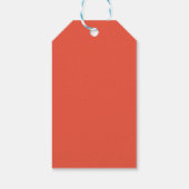 Laatste aangepaste tekst logo cadeau Labels Cadeaulabel (Achterkant)
