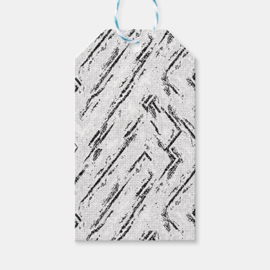 Laatste aangepaste tekst logo cadeau Labels Cadeaulabel (Voorkant)