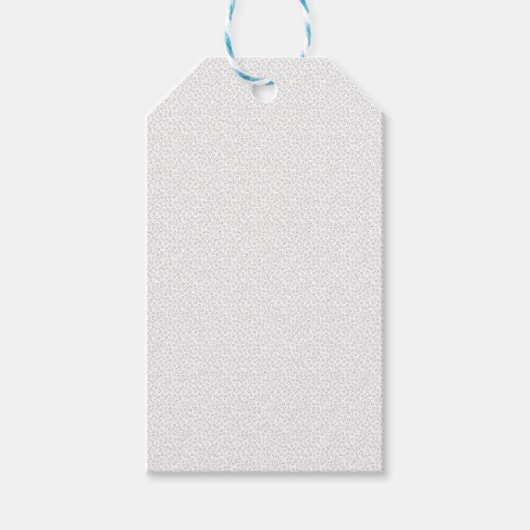 Laatste aangepaste tekst logo cadeau Labels Cadeaulabel (Voorkant)