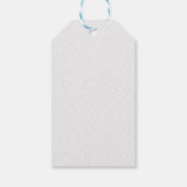Laatste aangepaste tekst logo cadeau Labels Cadeaulabel (Achterkant)