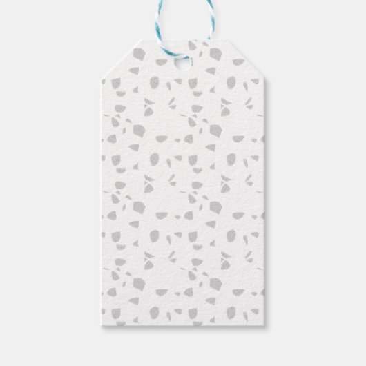 Laatste aangepaste tekst logo cadeau Labels Cadeaulabel (Voorkant)