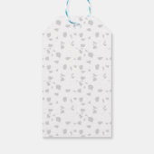 Laatste aangepaste tekst logo cadeau Labels Cadeaulabel (Achterkant)