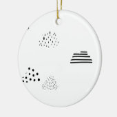 Laatste aangepaste tekst logo keramische Ornament (Links)