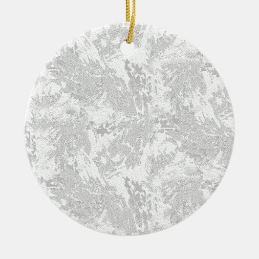 Laatste aangepaste tekst logo keramische Ornament (Voorkant)