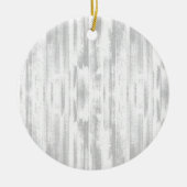 Laatste aangepaste tekst logo keramische Ornament (Voorkant)