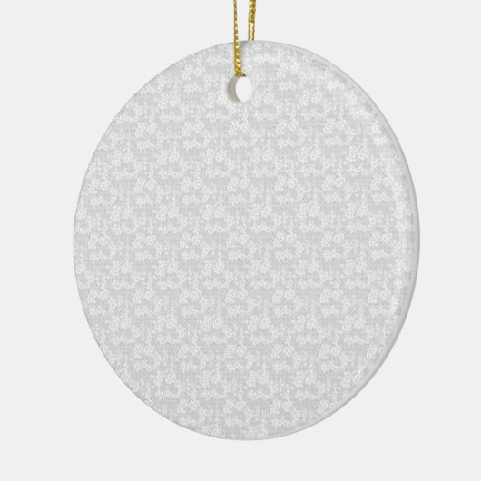 Laatste aangepaste tekst logo keramische Ornament (Links)