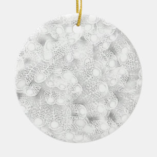 Laatste aangepaste tekst logo keramische Ornament