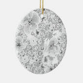 Laatste aangepaste tekst logo keramische Ornament (Rechts)