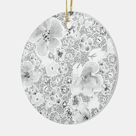 Laatste aangepaste tekst logo keramische Ornament (Links)