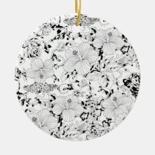 Laatste aangepaste tekst logo keramische Ornament