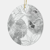 Laatste aangepaste tekst logo keramische Ornament (Links)