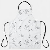 Laatste aangepaste tekst logo Schort (Voorkant)