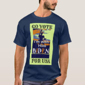Laatste Amerikaanse campagne voor president Joe 20 T-shirt (Voorkant)