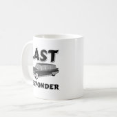 Laatste antwoordapparaat koffiemok (Voorkant links)