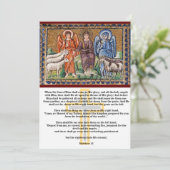 Laatste arrest - scheiding van schapen en geiten kaart (Staand voorkant)