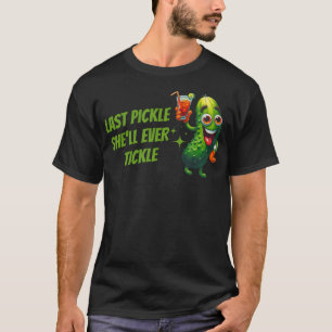 Laatste Augurk Die Ze Eens Tikt Bruidsfeest T-shirt
