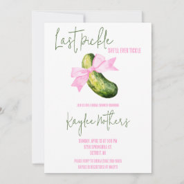 Laatste augurk die ze ooit zal kietelen Vrijgezell Kaart