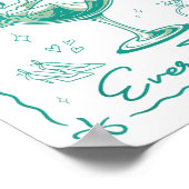 Laatste augurk shell ooit kietelen grappige Bachel Poster (Hoek)