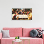 Laatste Avondmaal Canvas (Insitu (Woonkamer))