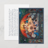 Laatste Avondmaal, Kaart voor de week, Lukas 22 (Voorkant / Achterkant)