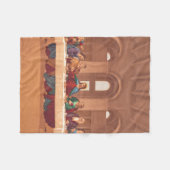 Laatste avondmaal van Jezus Christus Fleece Deken (Voorkant (Horizontaal))