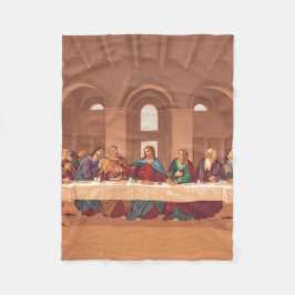 Laatste avondmaal van Jezus Christus Fleece Deken
