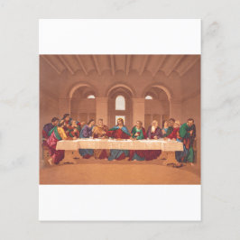 Laatste avondmaal van Jezus Christus Flyer
