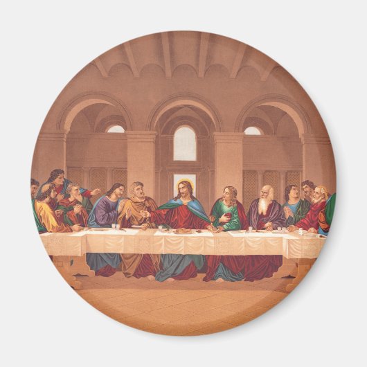 Laatste avondmaal van Jezus Christus Magneet (Voorkant)