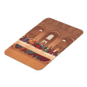 Laatste avondmaal van Jezus Christus Magneet (Linkerzijde)