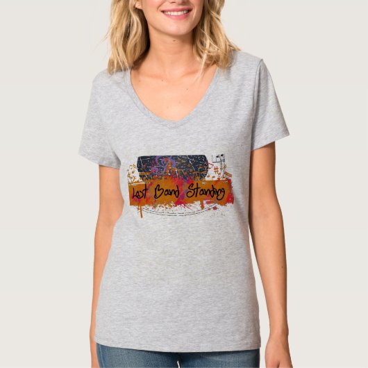 Laatste band T-shirt vrouwen (Voorkant)