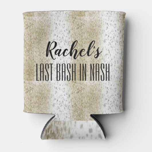 Laatste Bash in Nash Bachelorette Blikjeskoeler (Voorkant)