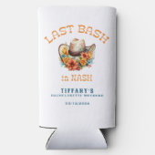 Laatste Bash in Nash Cowgirl Afscheidspartij Seltzer Blikjeskoeler (Achterkant)