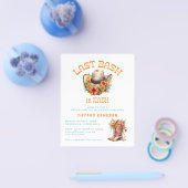 Laatste Bash Nash Cowgirl Afscheidscade Budget Flyer (Enkel)