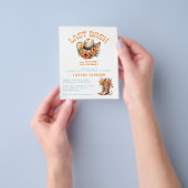 Laatste Bash Nash Cowgirl Afscheidspartij Budget Flyer (Hand)
