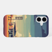 Laatste Benzinepomp iPhone 16 Hoesje (Achterkant horizontaal)