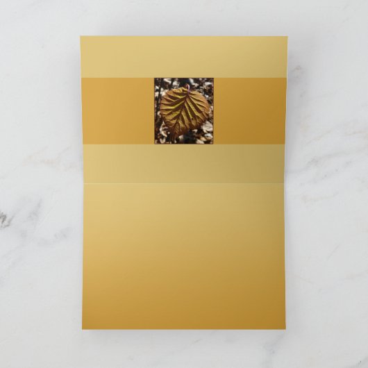 Laatste Blad Kaart (Binnen)