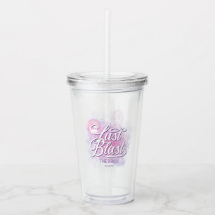Laatste Blast Disco Bachelorette De Bruid ID928 Acryl Drinkbeker