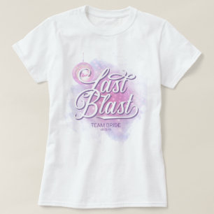 Laatste Blast Disco Bachelorette Team Bruid ID928 T-shirt