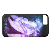 Laatste bocht (paarse) Case-Mate iPhone case (Achterkant (Horizontaal))