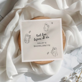 Laatste Boe voor ik het doe Excentrieke Halloween  Servet