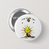 LAATSTE BOEK VAN NOSTRADAMUS RONDE BUTTON 5,7 CM (Voorkant /achterkant)