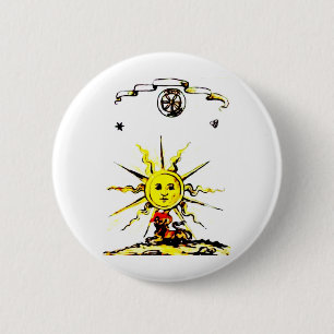 LAATSTE BOEK VAN NOSTRADAMUS RONDE BUTTON 5,7 CM