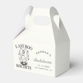 Laatste boek voordat ik Bachelorette Halloween Par Bedankdoosjes