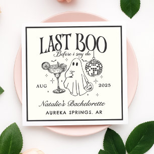 Laatste boek voordat ik Bachelorette Halloween Par Servet